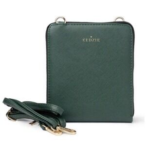 Kedzie Best Little Bag Crosssbody Purse Emerald Green NWOT